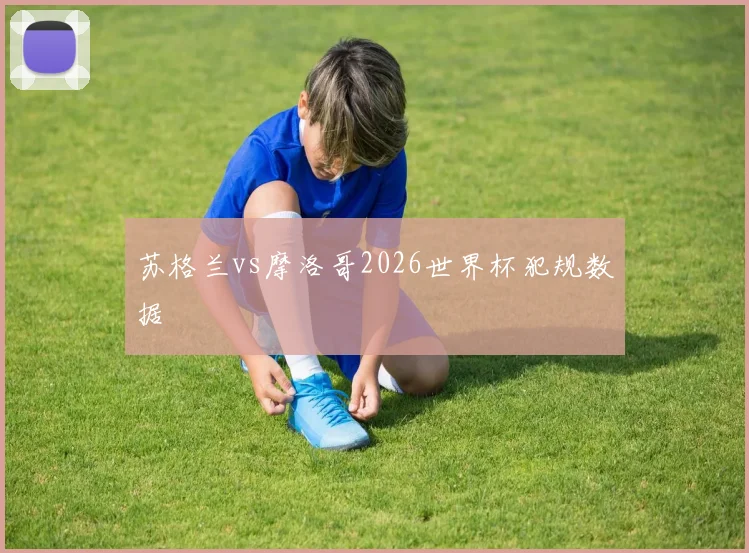 苏格兰vs摩洛哥2026世界杯犯规数据