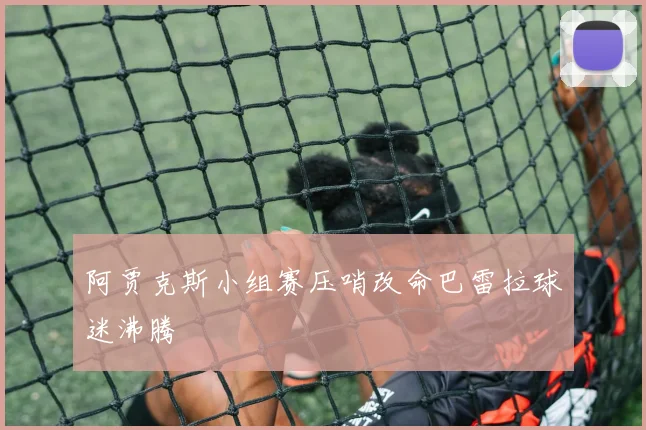 阿贾克斯小组赛压哨改命巴雷拉球迷沸腾